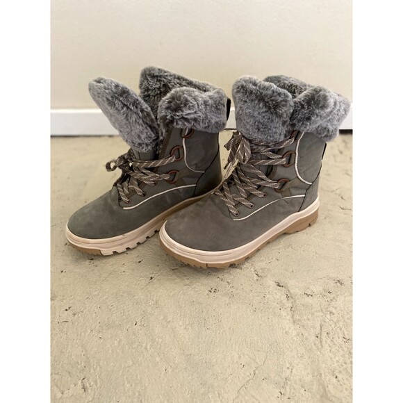 Roxy Yuma Alpine Faux Fur Women's Waterproof Warm Tech Winter Boots Size 11 - Picture 5 of 10